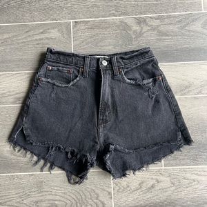 Abercrombie Curve Love Mom Shorts High Rise